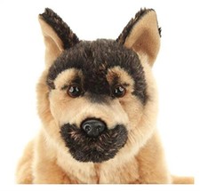 Pugsly Pug Plush Stuffed Animal Puppy Dog, 12 inches German Shepherd Dog 