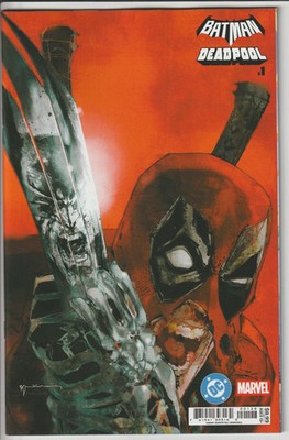 DC Marvel Batman Deadpool #1 Bill Sienkiewicz Incredible Hulk 340 Homage Variant