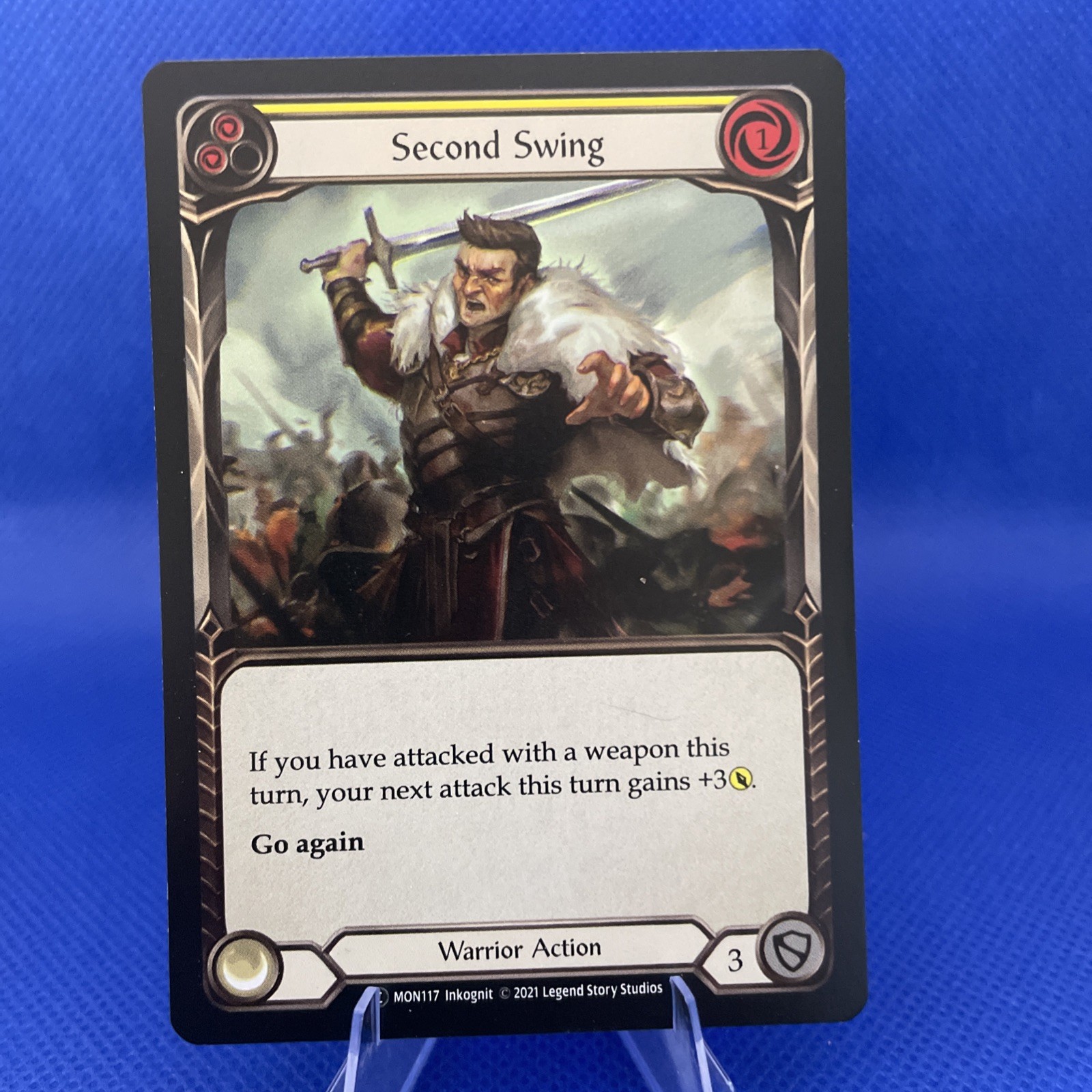 Flesh And Blood Monarch Second Swing (Yellow) MON117 Unlimited NM/M