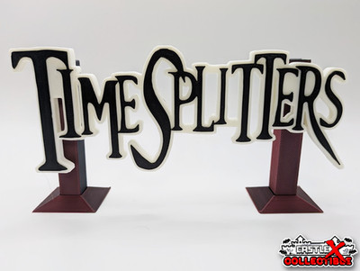 TIMESPLITTERS GAME 3D Printed Wall Art(Retro Gaming Horror Vintage Toy Shooter)