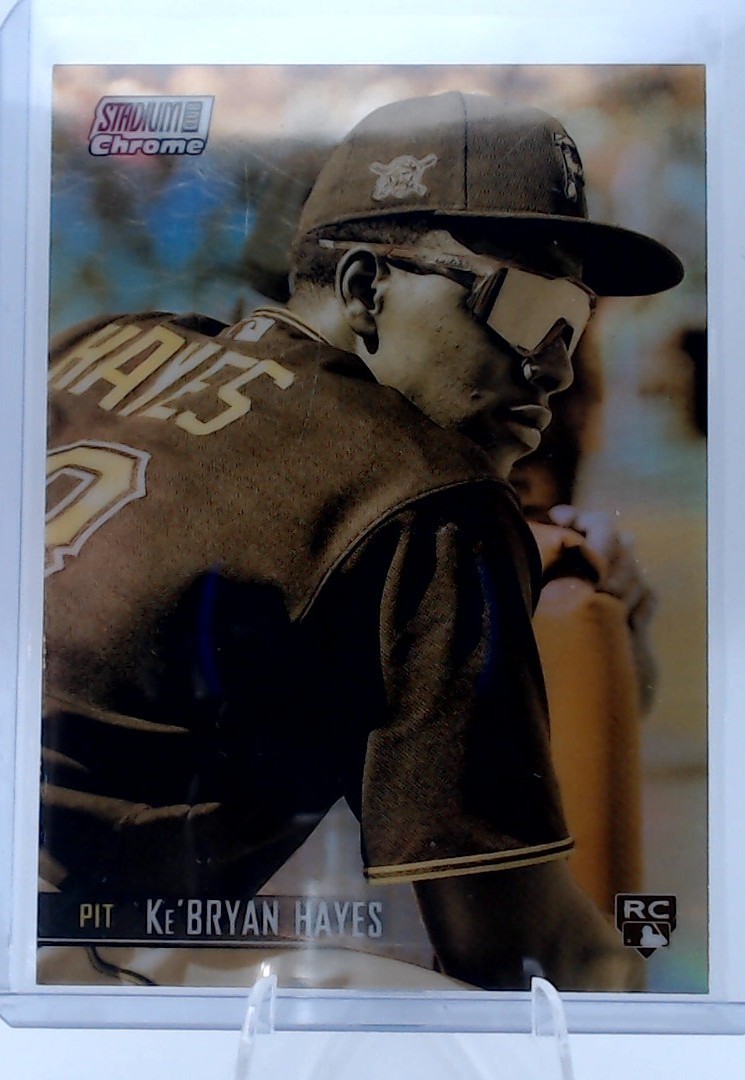 2021 Topps Stadium Club Ke'Bryan Hayes #212 Chrome Gold Minted (RC)