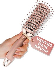 Lily England Vented Hair Brush for Blow Drying 1 Count Pack of 1 , Rose Gold