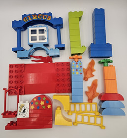 2013 Lego Duplo 10504 My First Circus 90% Complete NO Manual Box Missing 5 PCS