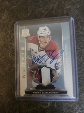 2014-15 Upper Deck The Cup Rookie Patch Auto 120/249 Andre Burakovsky Card# 174