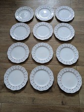 Rosenthal Monbijou Blütenteppich 12 x Kuchenteller Teller 19,5 cm