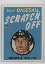 2020 Topps Heritage 1971 Topps Baseball Scratch-Offs Matt Chapman #3 10ou