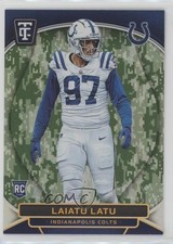 2024 Totally Certified Rookies Mirror Platinum Camo 28/35 Laiatu Latu #156 1gx0