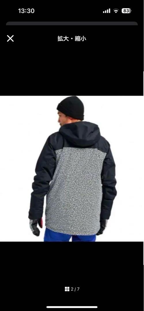 Burton Covert Jacket 2022 Mens in True Black PJ Print M Size | eBay