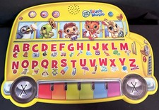 Leapfrog Touch Magic Learning School Bus Letters Games Music Animals