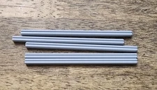 LEGO Light Bluish Gray Technic, Axle 11L. QTY 5. Part No. 23948.