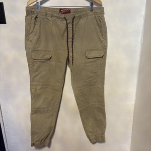 Pantalon Jogger Arizona – Taille 16 (garçon) – Beige, Coton, Cordon – Neuf Sans étiquette