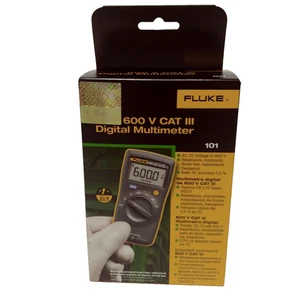 FLUKE 101 Compteur portable de poche numérique de base multimètre AC DC Testeur volt