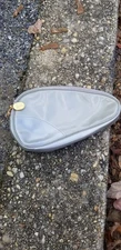Dior Gray Saddle Make-up/Toiletrie Bag.. Vintage! (has scuff marks. Good Deal!)