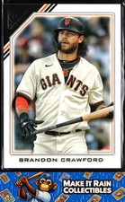 Brandon Crawford 2022 Topps Gallery #56 San Francisco Giants Baseball