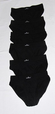 Danish Endurance 6er Pack Herren Slips Unterhosen Größe S schwarz - NEU