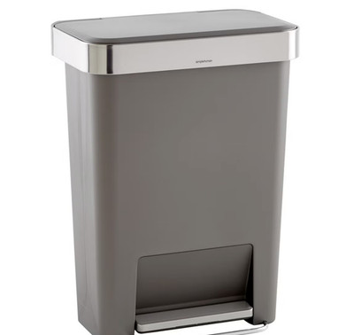 SALES simplehuman CW1386 12gal./45ltr. Rectangular Step Trash Can