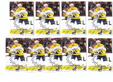 2025-26 Upper Deck Young Guns 228 Matthew Wood, Nashville Predators RC x9