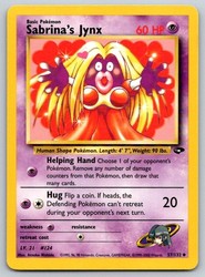 Sabrina's Jynx 57/132 Gym Challenge Uncommon
