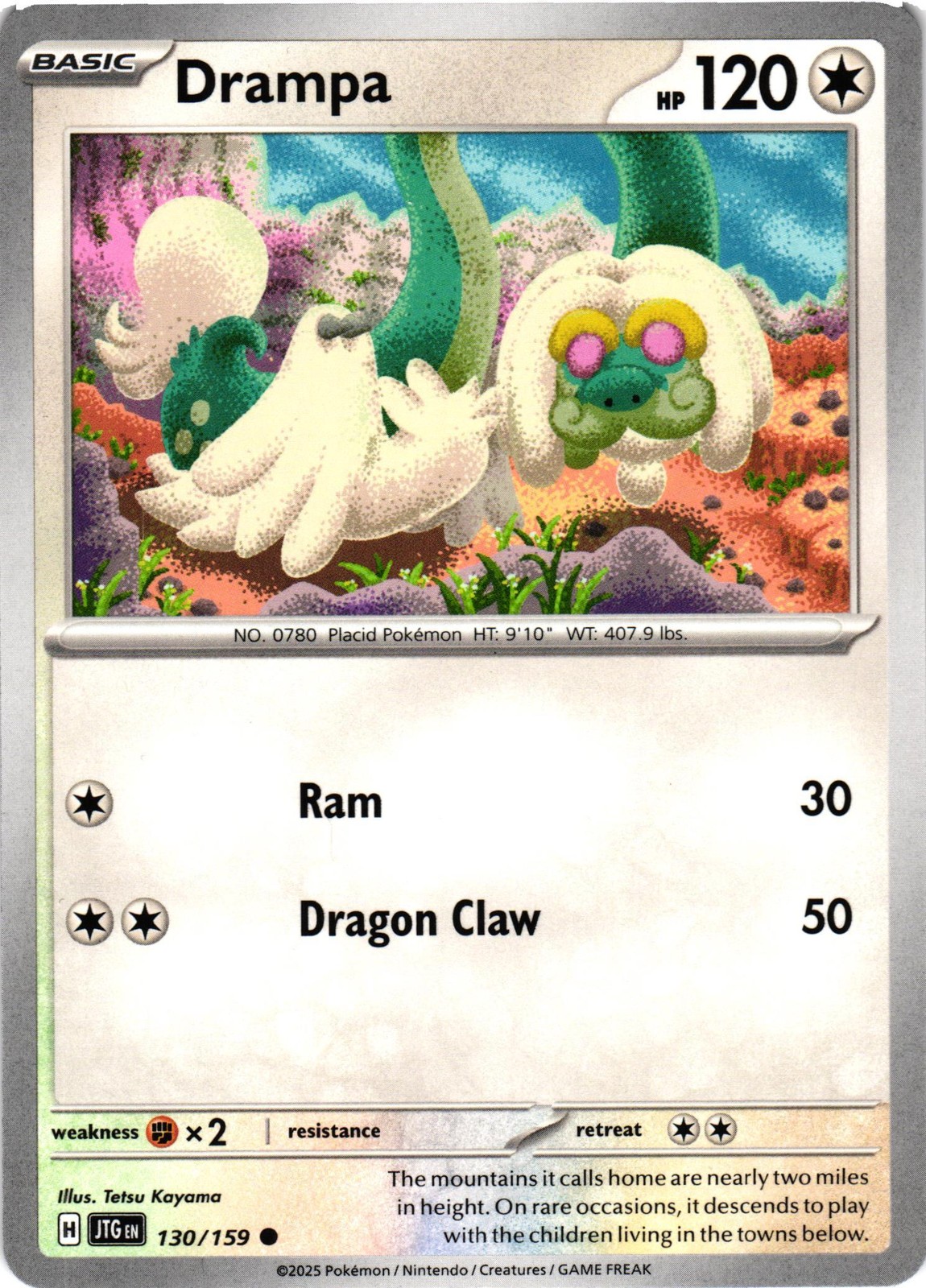 Drampa Non-Holo SV09: Journey Together 130/159 NM Common