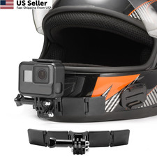 Lupholue Motorcycle Helmet Chin Mount Kits with Adhesive Curved Pads...