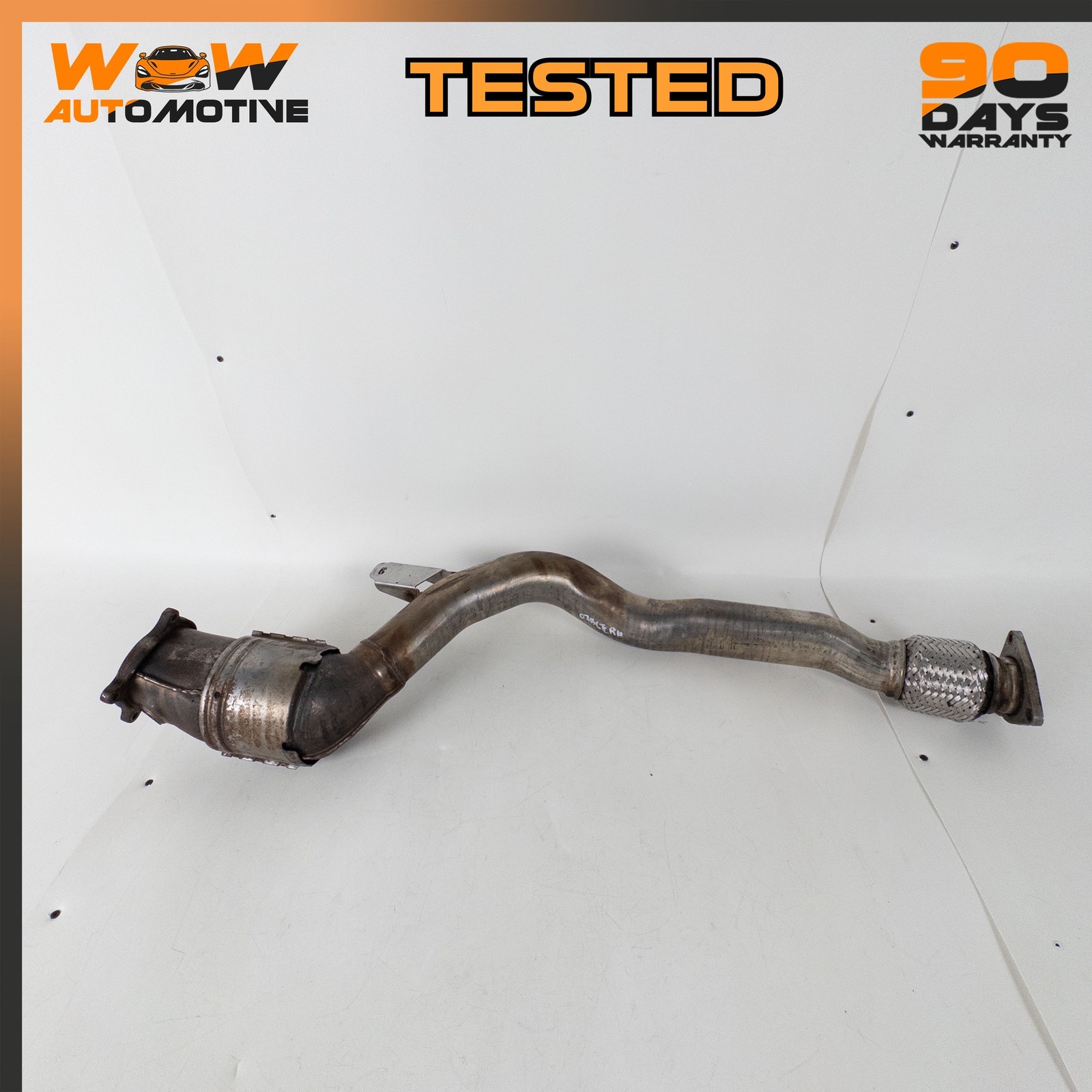 04-13 BENTLEY CONTINENTAL GTC GT FYLING SPUR RIGHT EXHAUST DOWNPIPE 3W0253059 OE