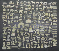 350 Stück FRI-HOMA Eigelb Figuren / Margarinefiguren / 50er Jahre