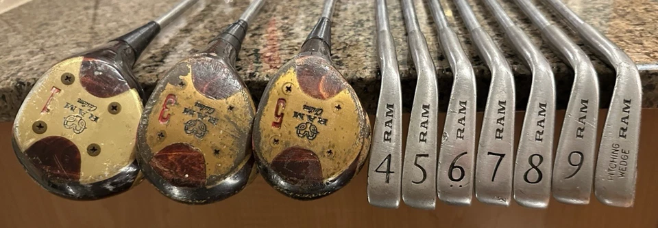 Ram Investor (1W, 3W, 5W, 4-PW) Combo Set Golf Clubs w/Steel Shafts (Stiff Flex) - Image 2 of 4