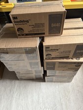 85ct 3M Doodlebug 8440 White Cleansing Pad Light Duty Cleaning 10”x 4-5/8” X  1”