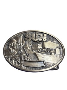 O.C Tanner Sterling Silver Western Belt Buckle - Women Accessories Vtg O. C. Tanner Sterling Silver Bell Lineman Belt Buckle  main image 3