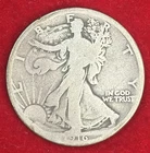 1916 Walking Liberty Silver Half Dollar VG Uncertified