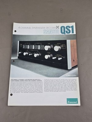 Sansui QS1 Brochure D-2687