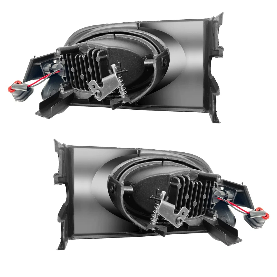 Luces antiniebla LED para Honda Civic 2001-2003 luces de parachoques delanteras + cableado Foto 3 de 4