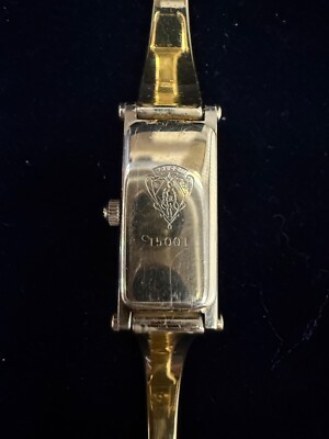 Gucci 1500L Swiss Made Women's Watch – Iconic Black Dial & Gold