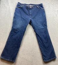 Wrangler Men's Denim Bootcut Jeans 44X30 (actual 39X28.5) Blue 8-03