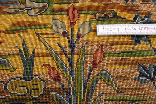 Tapis Orient Keshan 62 X 50 Cm Keshan Tapis Persan Kaschan Fait Main - Bild 12 von 12