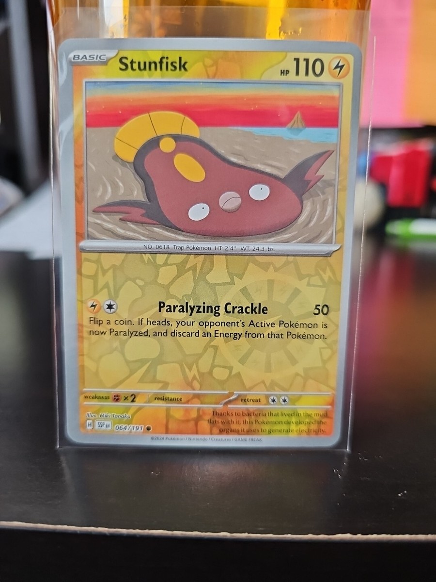 stunfisk pokemon card Pokémon Card GOD Pack! - 10 Ultra Rare OR Full Art Cards (Assorted Lot main image 0