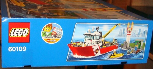 LEGO CITY - JUEGO BARCO DE BOMBEROS Y FARO - NUEVO/SIN ABRIR - 60109 - Imagen 3 de 4