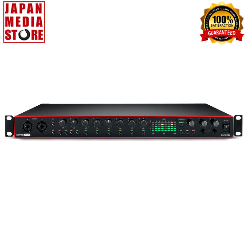 Focusrite Scarlett 18i20 3rd Gen USB Audio Recording Interface