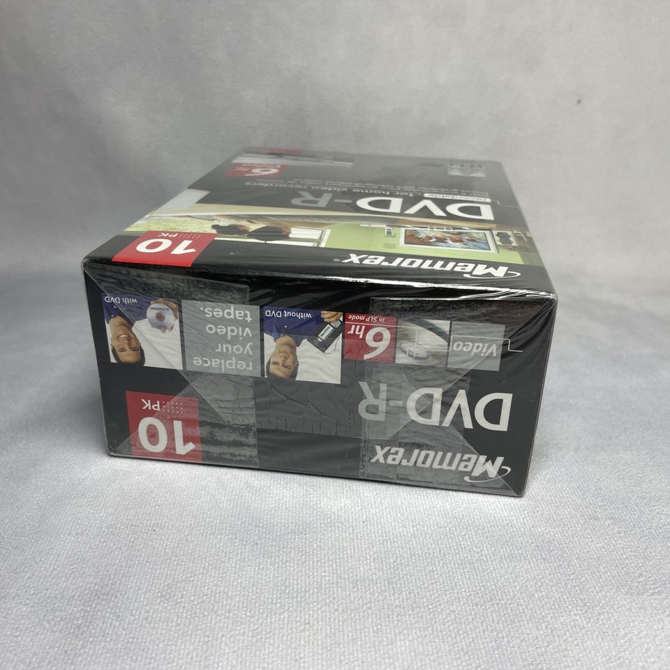 Memorex DVDR Blank Disc Recordable for Home Video Recorders 6hr Video