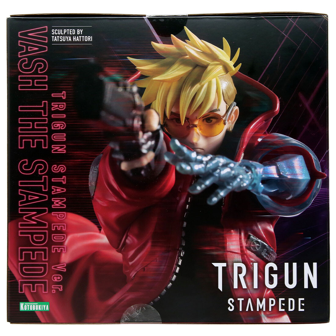 Kotobukiya ARTFX J Trigun Stampede J Vash The Stampede Ver. Figure