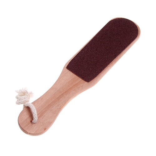 Double Sided Wooden Foot File Callus Rough Rasps File Hard Dead Skin Remover - Picture 6 of 7