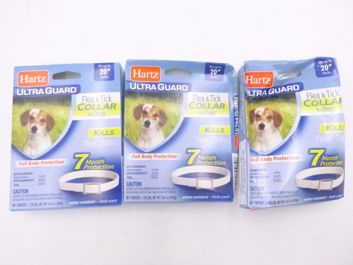 Pack Hartz Ultra Guard Flea Tick Collar for Dogs Fits Up To 20