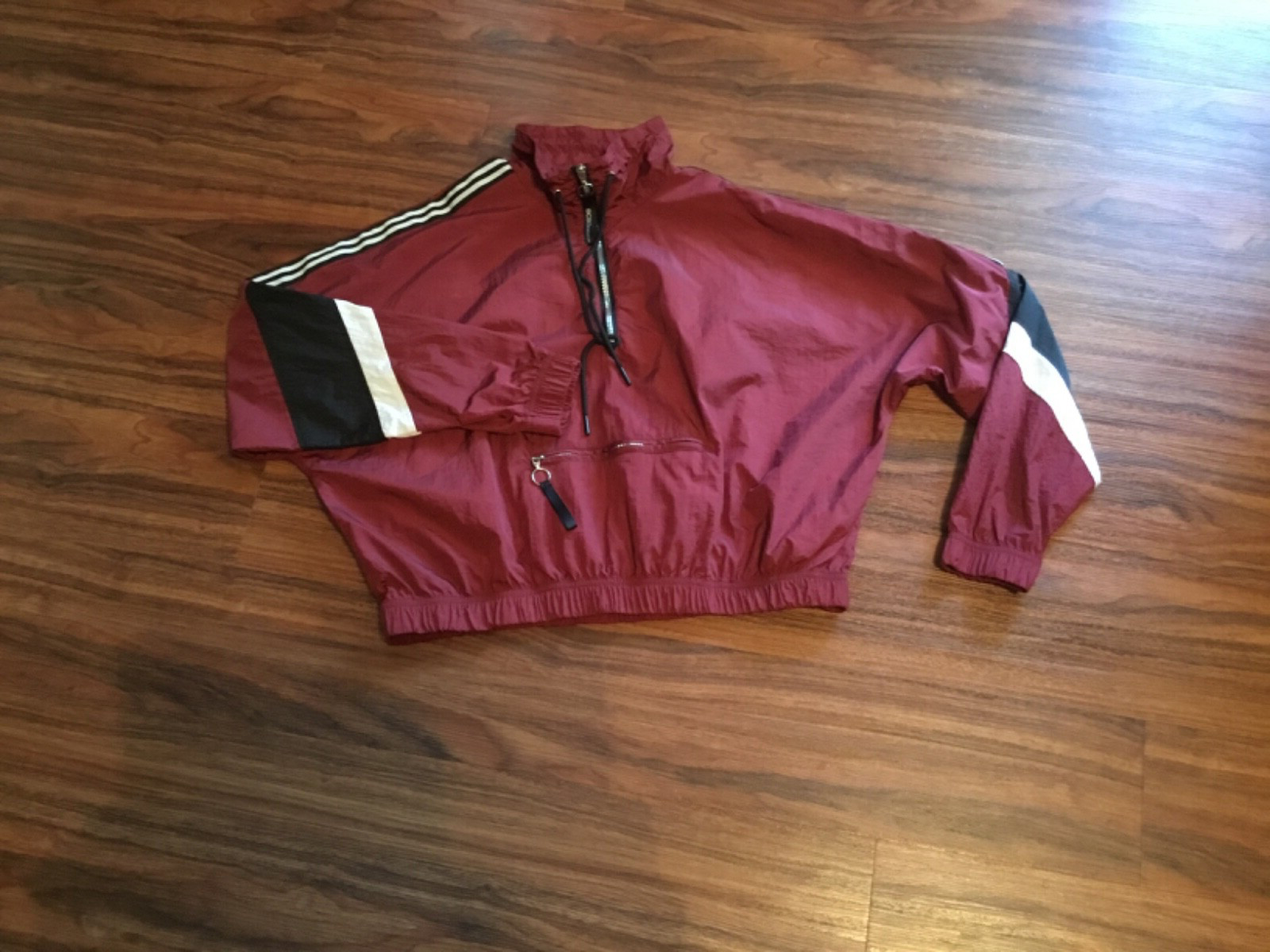 BCBG Generation pullover jacket Large womens wind… - image 10