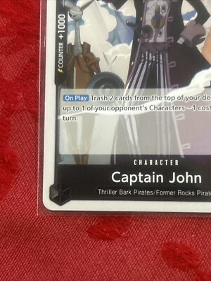 Captain John OP07-082 One Piece 500 Years in the Future TCG
