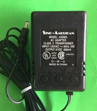 LOT OF 20 Alphasmart 35-9-200C ACC-AC04 Alternate Power Supplies 9Vdc 600mA