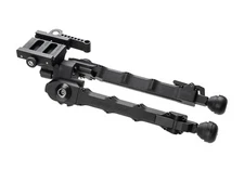 Accu-Tac Tactical Target Competition SR-5 G2 Bipod, Black - Mounting Options