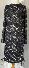 divichi size XL dress marble print long sleeve Casual Work