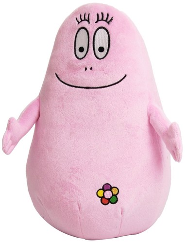 dujardin barbapapa 42231 cuddly toy barbapapa 30 cm pink