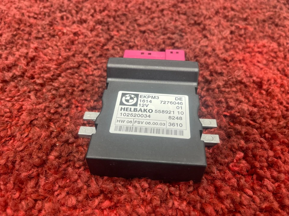 BMW E82 E63 E60 E92 E70 E84 EKPM3 Fuel Gas Relay Control Module Unit OEM 119k - Image 4 of 4