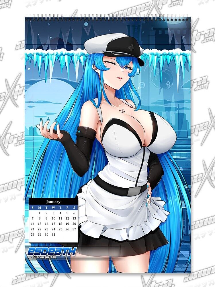 2024 Boobs Desk Calendar Anime Girl Poster 2024 Anime -  Finland